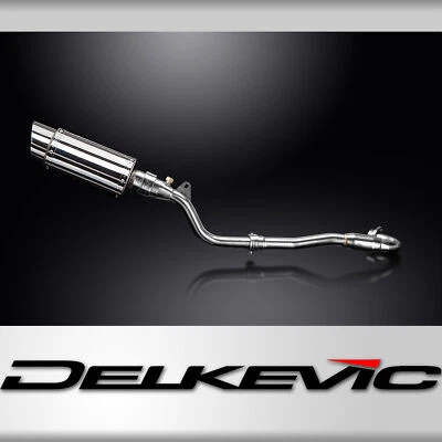 Silenciador redondo de acero inoxidable Kawasaki KLX250H 06-07 KLX250S 09-20 8" Foto 1 de 4