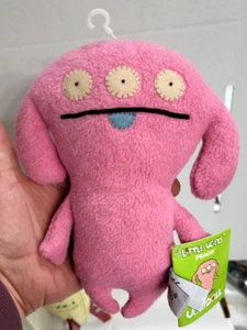 UglyDoll Peaco 8” Pink Plush - Little Ugly NEW with Tags - Picture 1 of 2