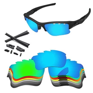 Lenslog Polarized Replacement Lenses & Kit For-Oakley Flak Jacket XLJ Vented - Picture 1 of 28
