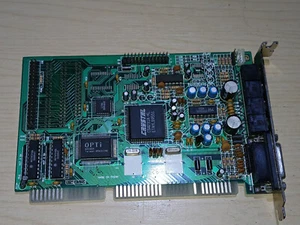 RETRO OPTI PLUG-N-PLAY 924 SOUND SYSTEM ISA SOUND CARD - Picture 1 of 4