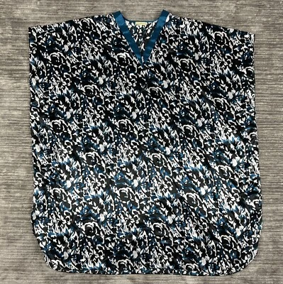 Bobbie Brooks Night Gown Womens One Size Multicolor Kimono Lounger - Image 1 of 4