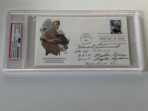 Robert G. Schimanski WWII Fighter Ace Signed Autograph First Day Cover PSA DNA - Picture 1 of 1