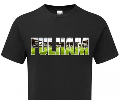 MATCH DAY EXPERIENCE ONLINE Kinder Fulham Stadium Tshirt Fanmade Merchandise KIDS