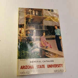 Vintage arizona state university ASU general Course catalog 1961 1962 1963  - Picture 1 of 11
