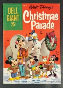 1959 NO. 26 DELL GIANT *WALT DISNEY'S CHRISTMAS PARADE* 25 CENTS RARE!!! CS4 - Picture 1 of 3
