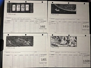  STAR TREK WRATH OF KHAN Filmrequisiten STORYBOARDS Produktionskunst Star Wars x1 - Bild 1 von 12