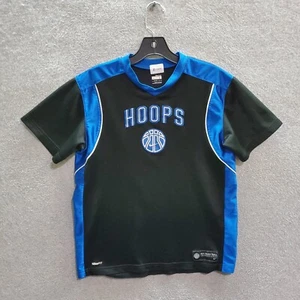 Nike Boys Activewear Top Large Blue Jersey Hoops Basketball Swoosh Logo READ - Picture 1 of 9
