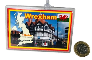 Fridge Magnet Wales Wrexham Collectable Vintage ra - Picture 1 of 3