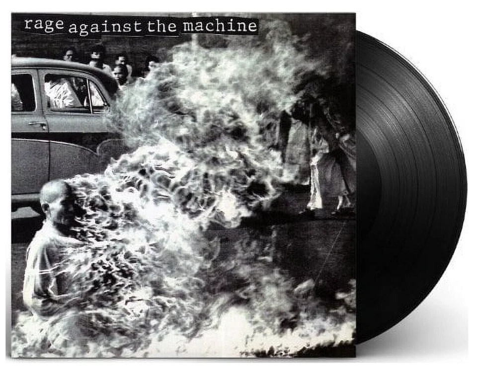 Rage Against The Machine: Self Titled 180g Vinyl LP. One Day As A Lion. Battle - Image 1 of 1