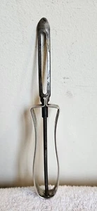 VINTAGE NEE ACTION SCHWIMMENDE KLINGE METALL KARTOFFELGEMÜSE OBSTSCHÄLER USA - Bild 1 von 12