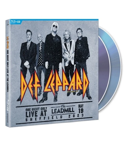 DEF LEPPARD - LIVE AT THE LEADMILL (SHEFFIELD/2023 CD + BR)   CD+BLU-RAY NEU - Bild 1 von 1