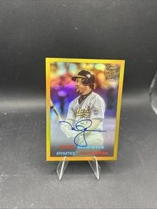 2024 Topps Archives Mark McGwire Ventilatore Preferiti Auto /50 - Foto 1 di 2