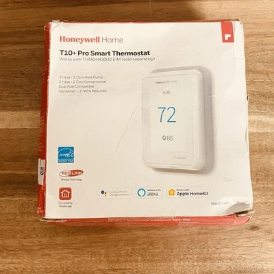 Honeywell Home T10+ pro Smart Thermostat THX321WF3003W RedLINK WiFi (No Sensor) - Image 1 of 4