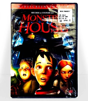 Monster House (DVD, 2006, Widescreen) Brand New !  Kevin James   Steve Buscemi - Image 1 of 3