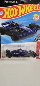 2025 Hot Wheels F1 Williams Racing Blue Track Aces 1/5 59/250 - Picture 1 of 2