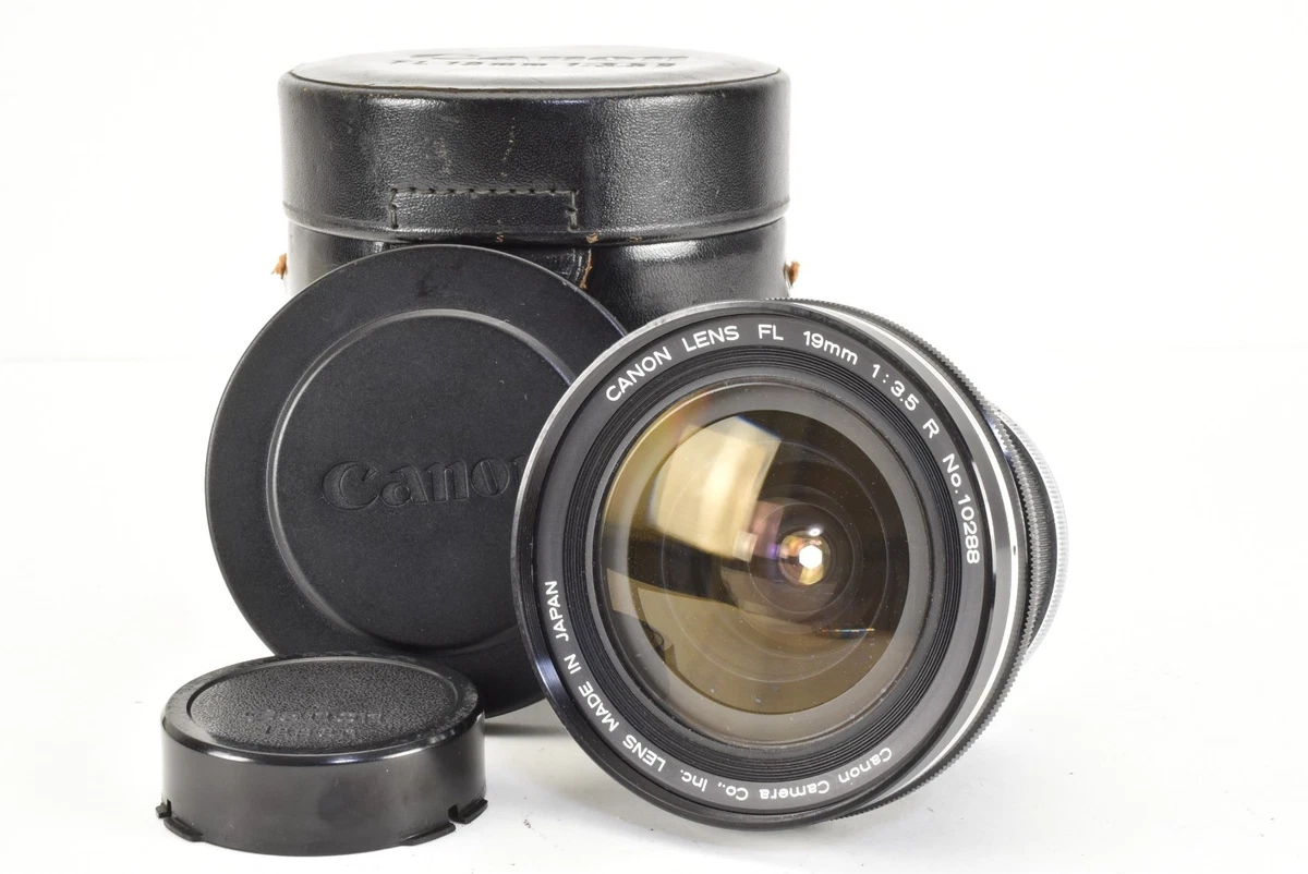 Canon FL f/3.5 19mm Camera Lenses for sale | eBay