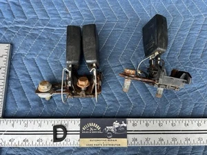 1993-1997 Volvo 850 850R Wagon Rear Seat Belt Buckle Set Of 3 Receiver OE #4475E - Picture 1 of 10