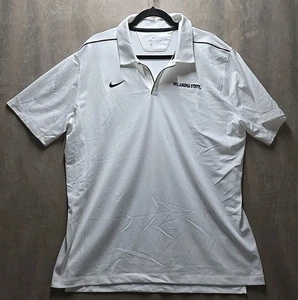 Nike Dri Fit Oklahoma State OSU weißes Poloshirt Größe Herren XLarge - Bild 1 von 7
