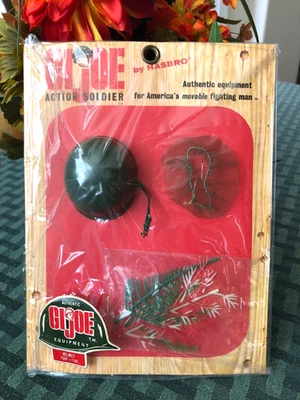 M.I.P. - GI Joe - ACTION SOLDIER - HELMET set #7507  -  EARLY ISSUE - 3 TM...!!! - Image 1 of 4