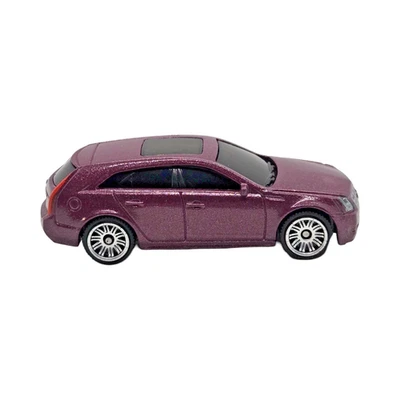 2024 Matchbox Cadillac CTS Wagon - Plum Purple - MBX WAGONS - Loose - Image 1 of 4