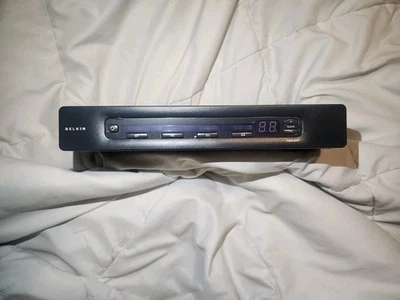 Belkin KVM Switch, PSE Plus 4-port F1DZ104T & power device - Image 1 of 3