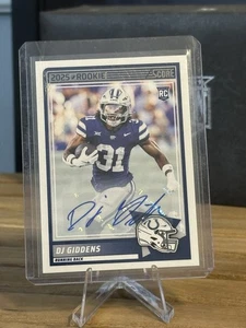 2025 Score - DJ Giddens Rookie Auto Indianapolis Colts - Bild 1 von 4