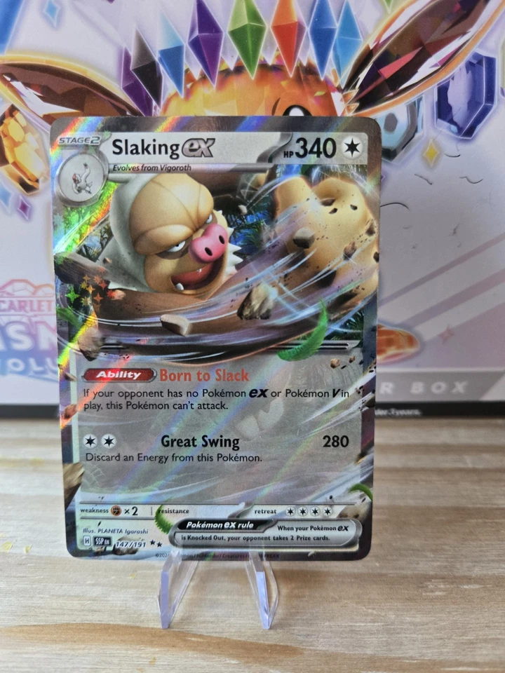 Slaking ex 147/191 Sv08: Surging Sparks Holo - Image 1 of 1