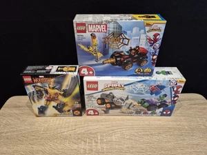 LEGO Marvel Truck Showdown & Wolverine Mech & Drill Spinner 10782 76202 10792 - Bild 1 von 5