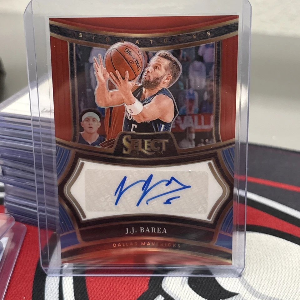 2024-25 Select J.J. JJ Barea Red Auto #/99 - Image 1 of 1