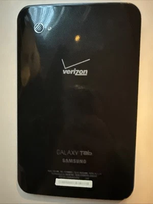 Samsung Galaxy Tab preto Verizon - Imagem 1 de 2