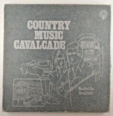 Country Music Cavalcade: Nashville Graffitti 3x LP Box Set Vinyl 1976 Cash, Dean - Image 1 of 4