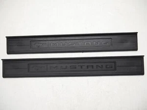 2015-2023 Ford Mustang GT S550 Door Sill Scuff Plate Trim Panel Left Right OEM - Picture 1 of 6