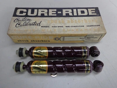 Ford Thunderbird 1964-1966 Cure-Ride 50/50 FRONT High Speed Control Shocks Foto 1 de 4