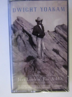Dwight Yoakam - Just Lookin' For A Hit Cassette  new sealed - Image 1 of 2