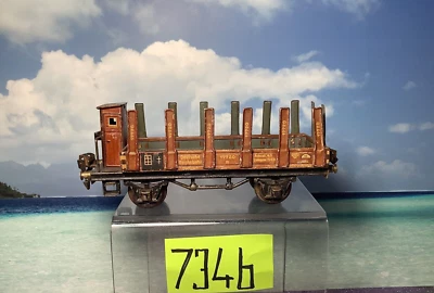VINTAGE  Marklin  #17720 R   DRG. WOOD CARGO. O GAUGE - Image 1 of 4