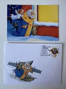 🇺🇦 New FDC + Card max Gifts of St. Nicholas”, New Year 2023 - Picture 1 of 6