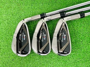 Taylormade M4 Iron Set 5-9+PW RH Reax Steel Japan Spec 90 Stiff Shaft G12802 - Picture 1 of 9