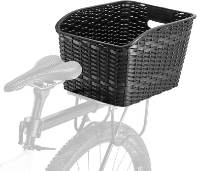 ROCKBROS cestino bicicletta posteriore cestino portapacchi cestino scuola 41*30*24,5 cm
