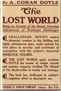 THE LOST WORLD-ARTHUR CONAN DOYLE-1ST ED/1ST PRINTING-1912-BEAUTIFUL COPY W/DJ! - Imagen 1 de 10