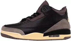 Size 15.5 - A Ma Maniére x Air Jordan 3 Retro Black Violet Ore W - Picture 1 of 1