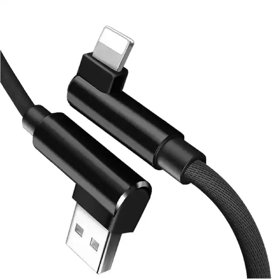 iPhone Ladekabel Nylon Datenkabel für iPhone 14 13 12 11 XR XS X Pro Max 1m - 3m - Bild 1 von 4