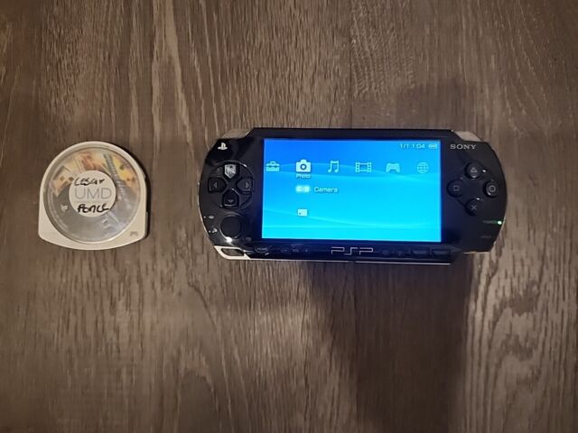 Restored Sony PlayStation Portable Core PSP 1000 Black Handheld PSP-1001  (Refurbished) 