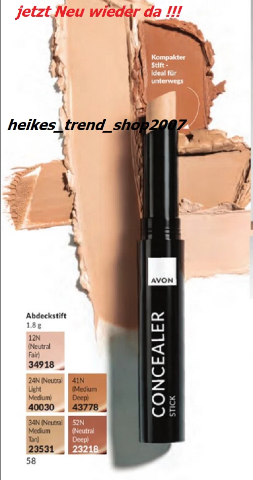 AVON True Colour Concealer Abdeckstift NEU  - Bild 1 von 1