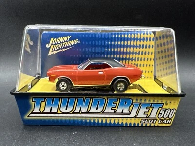 2005 Johnny lightning THUNDER JETS 500 SLOT CAR ORANGE 1970 PLYMOUTH BARRACUDA - Image 1 of 4
