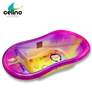 Large Newborn Baby Bath Tub Toddler Bathing Infant Shower Bathtub Transparent - Picture 1 of 6