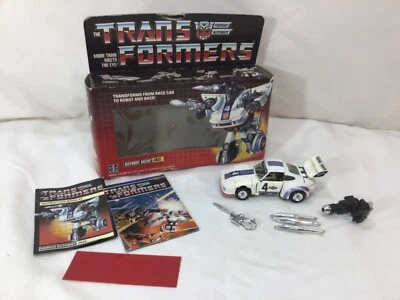1984 G1 Transformers Jazz Boxed Complete Prerub Takara Stamp & Instructions - Image 1 of 4