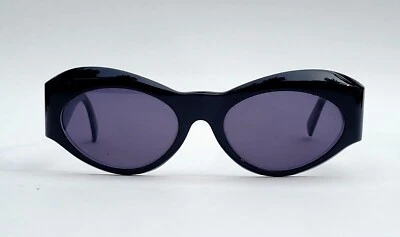 Gianni Versace 374 852-Black Vintage Sunglasses Italy      478 - Image 1 of 4
