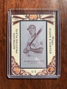 Looking For 2006 Allen & Ginter Printing Plates 2006 A&G 1/1 - See Pics!