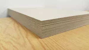 A4 Thick Strong Greyboard Backing Mounting Craft Board 1500 microns 1.5 mm - Picture 1 of 4
