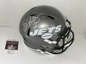 RYAN FITZPATRICK SIGNED NEW YORK JETS FULL-SIZE REPLICA FLASH HELMET JSA COA - Picture 1 of 2